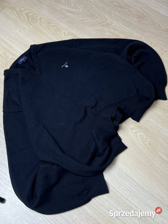GANT Czarna Bluza Męska XL Casual Streetwear Wrocław