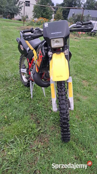 Cross Aprilia RX 50 Tuning 70cc Piasek