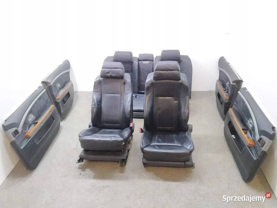 FOTELE KANAPA BOCZKI ELEKTRYCZNE KPL SKÓRA EU