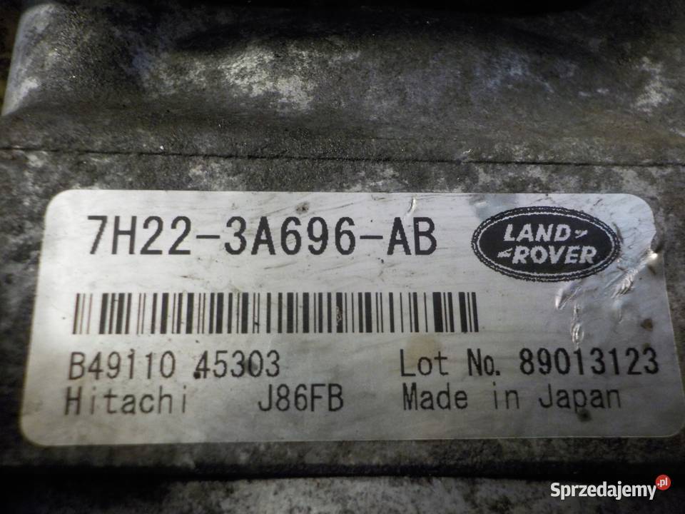 RANGE ROVER SPORT 27 TDV6 09r 190 276DT pompa osobowe Suków