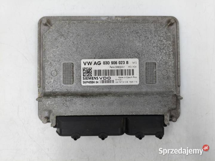 Sterownik Silnika VW Polo 9N 12 BME 03D906023D Komputery Wyszków