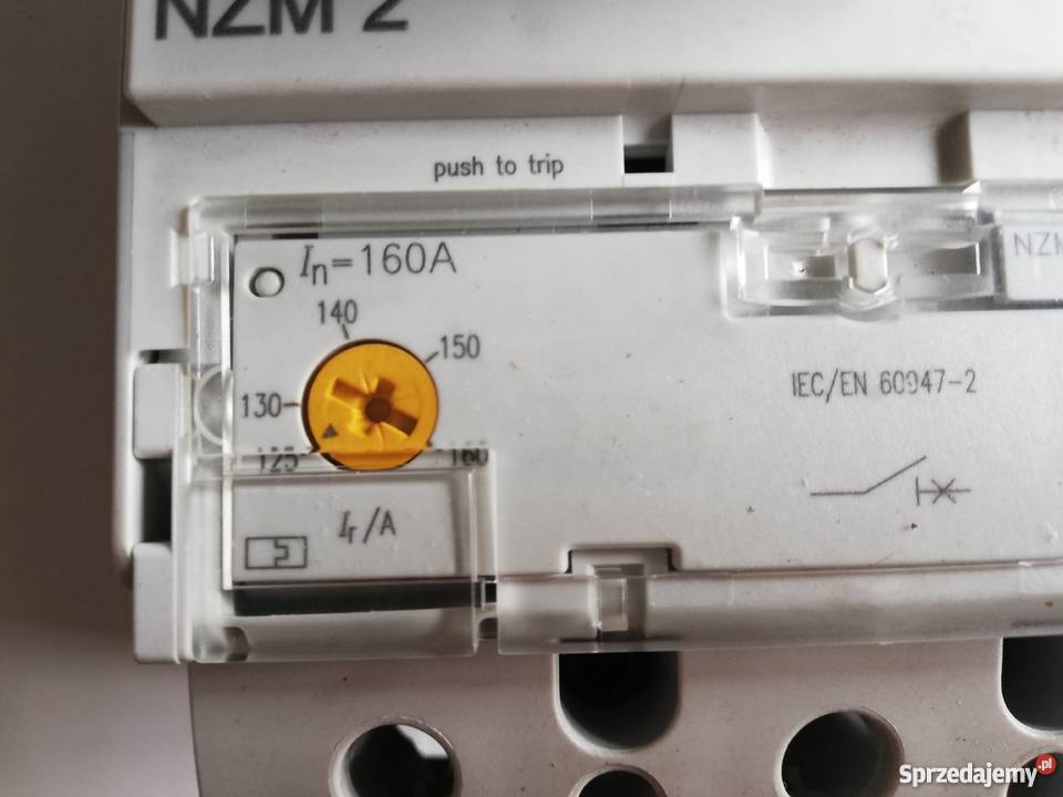 Wyłącznik mocy 3P 160A 50kA NZMN2A160 Moeller Dąbrowa Górnicza