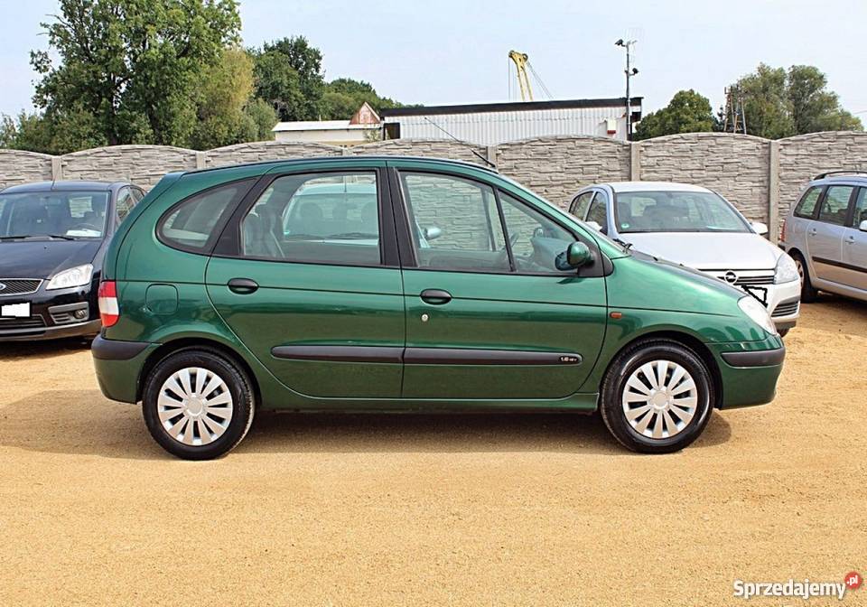 Renault zielony benzyna Scenic