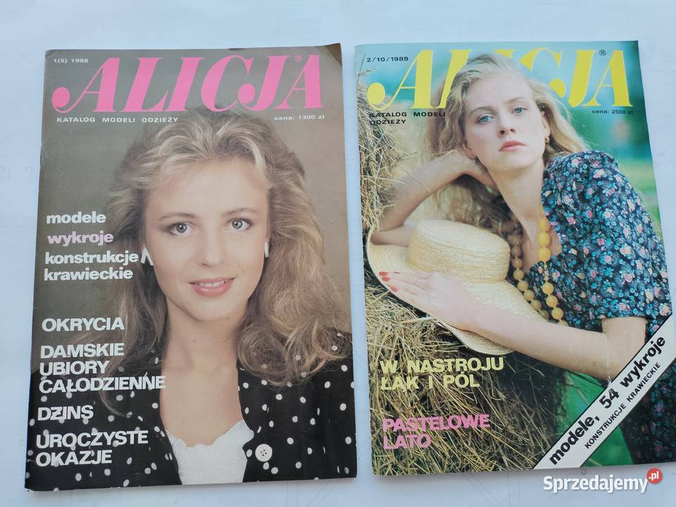 Alicja katalog modeli odzieży 151988 i 2101989 Gdynia