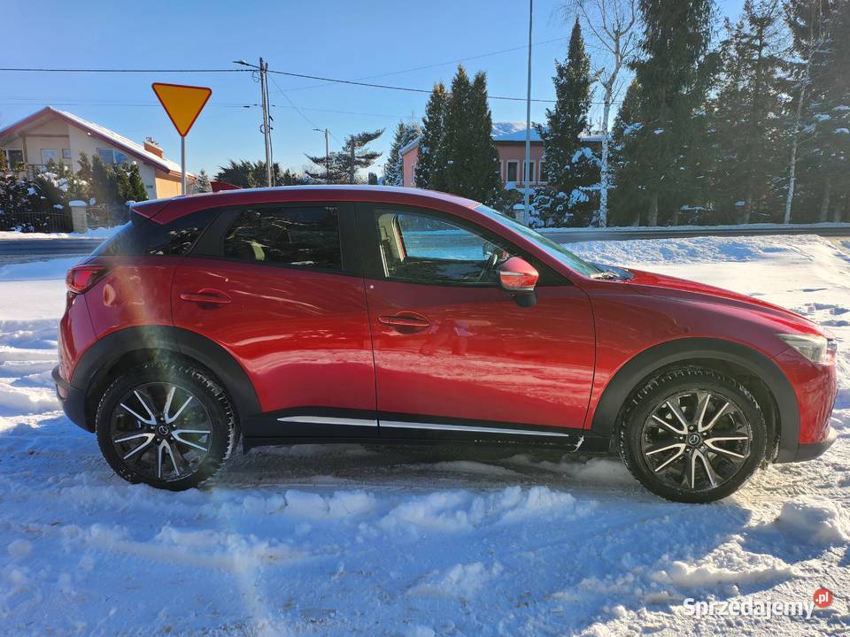 Mazda CX3 15d SKYACTIV 4x4 AUTOMAT Full bluetooth Gorlice sprzedam