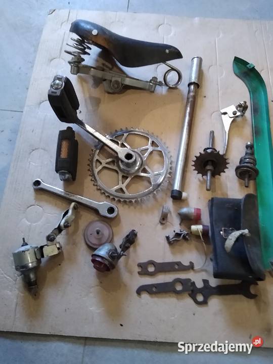 Wigry Romet pchełka pozostałości rowerowe prl Kruszwica