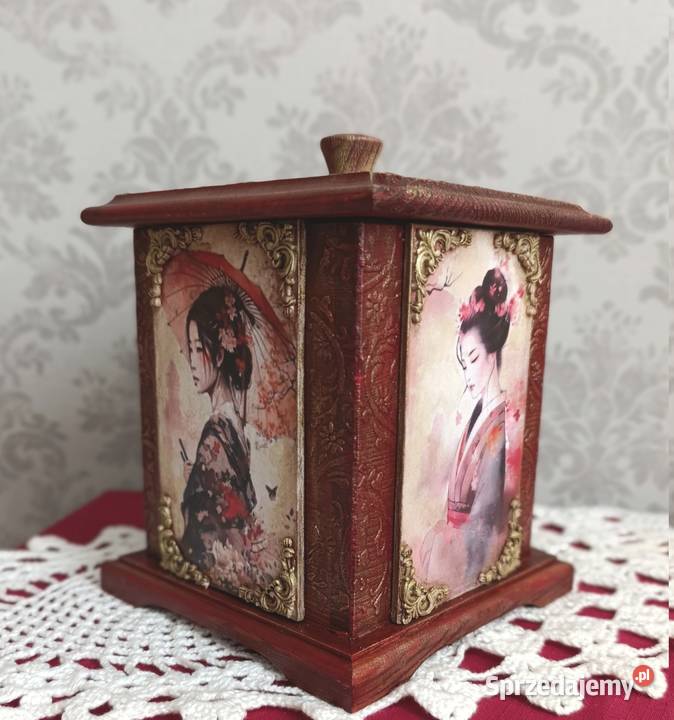 Śzkatułka w japońskim stylu Stalowa Wola