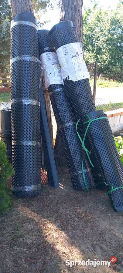 Folia kubełkowa Delta NB 50 m2m Listwy mocujące Grudziądz