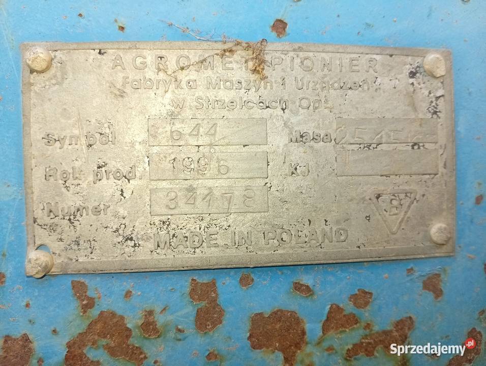 Kombajn do zbioru ziemniaków ANNA Z 644 Sulęczyno sprzedam