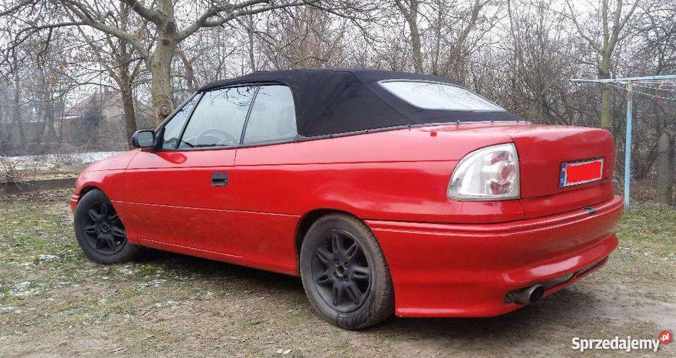 Sprzedam opla astre f cabrio tuning okazja