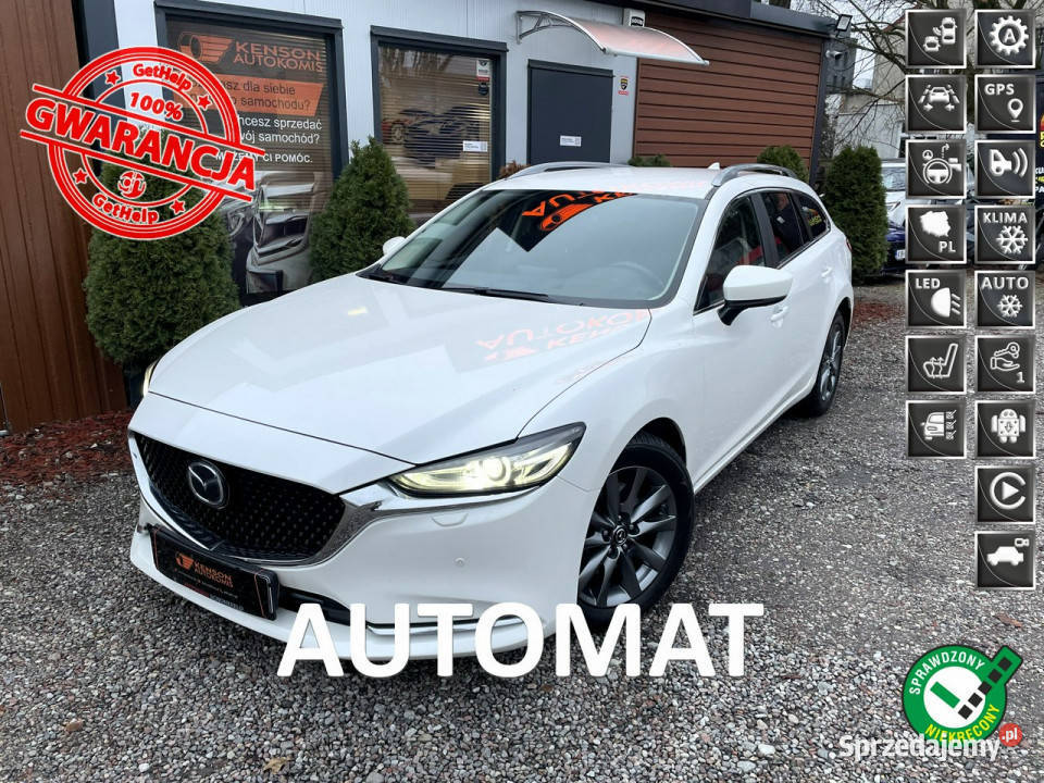Mazda 6 LED Klima Navi Akt Tempomat Asystent tempomat Bydgoszcz