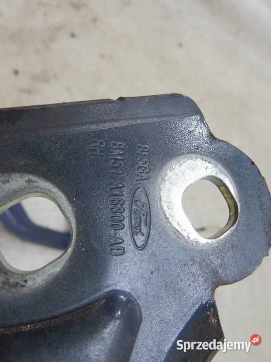 ZAWIAS MASKI PRAWY KUGA MK2 BM51A16800AD Zawiasy, bolce i prowadnice sprzedam