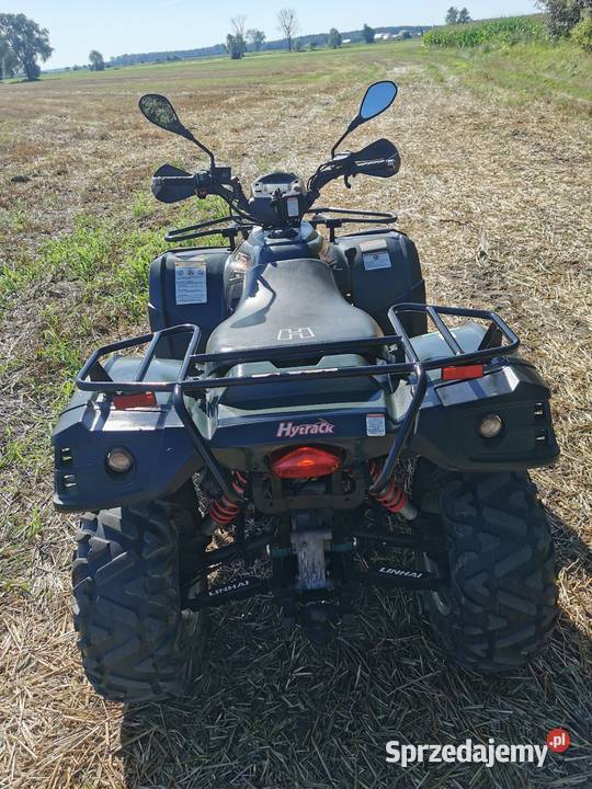 Quad Linhai 420 4X4 homologacja l7e hak benzyna Rawicz