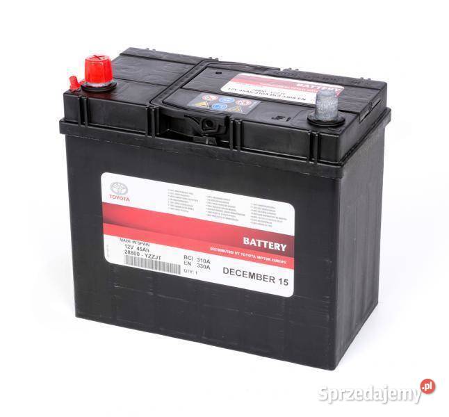 TOYOTA Yaris Hilux Rav4 Corona Hiace Akumulator Pozostałe