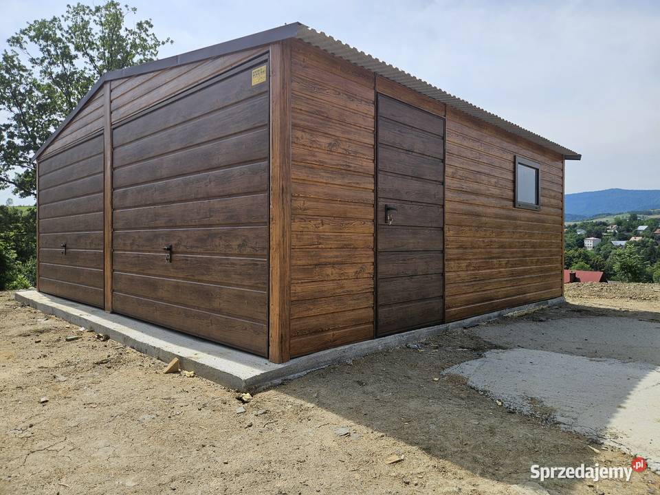 6x6 Garaze Blaszane Garaż Blaszany Blaszak podkarpackie Mielec