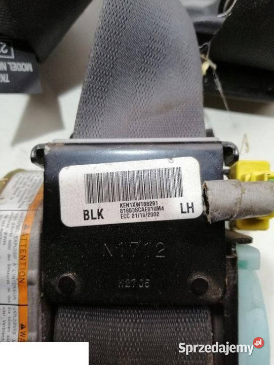 HONDA CRV CRV II PASY BEZPIECZEŃSTWA PRZÓD Części Kozubszczyzna sprzedam