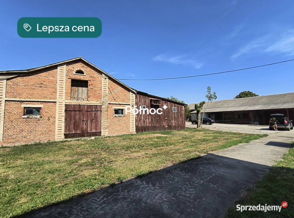 Budynki gospodarcze i dom w Mołożowie 200m2 Sprzedaż Mołożów sprzedam