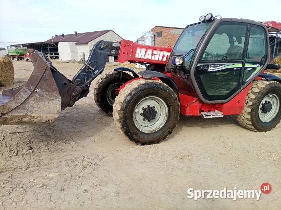 Ladowarka teleskopowa manitou 741 mit h holland Kalisz