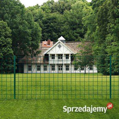 vidaXL Euro ogrodzenie stalowe 20 x 1 m Panele dekoracyjne