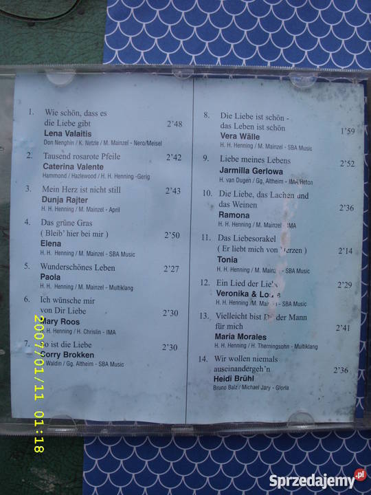 CD WIE SCHON DASS ES DIE LIEBE GIBT ACD Austria Płyty i kasety Wołów