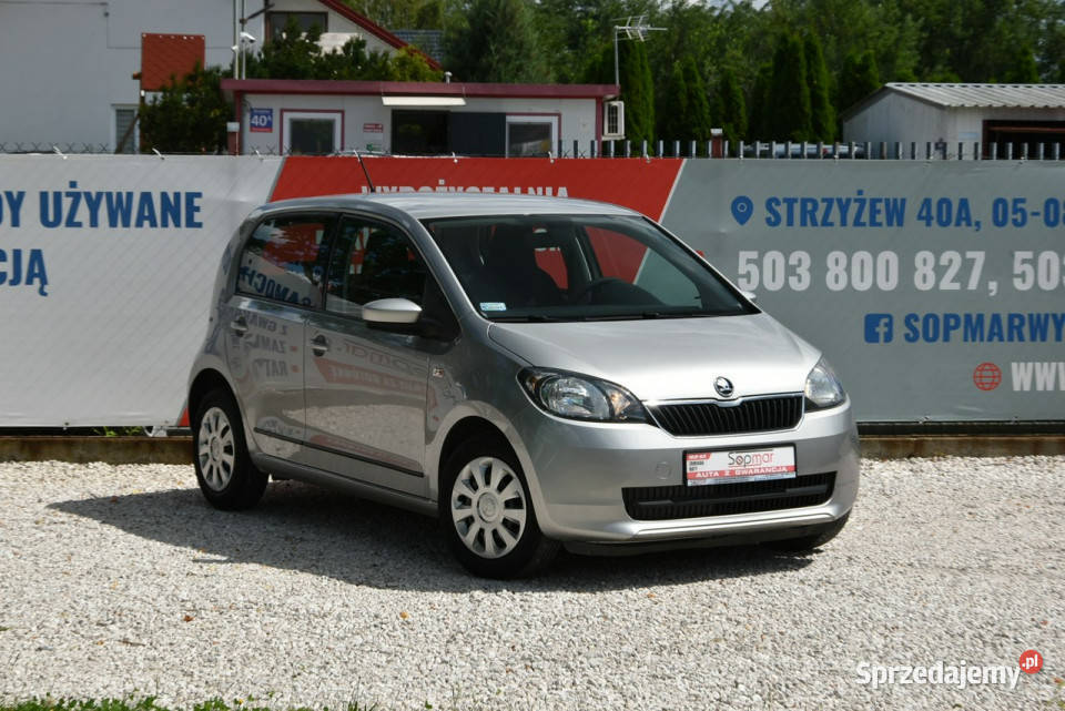 koda Citigo 10 MPI 75 2016r SALON 1 wł Klima 75KM Kampinos sprzedam