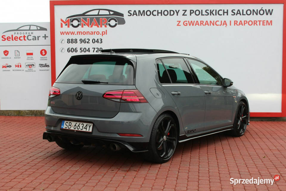 Volkswagen Golf GTI TCR 20 TSI 290 DSG Salon nawigacja Włocławek