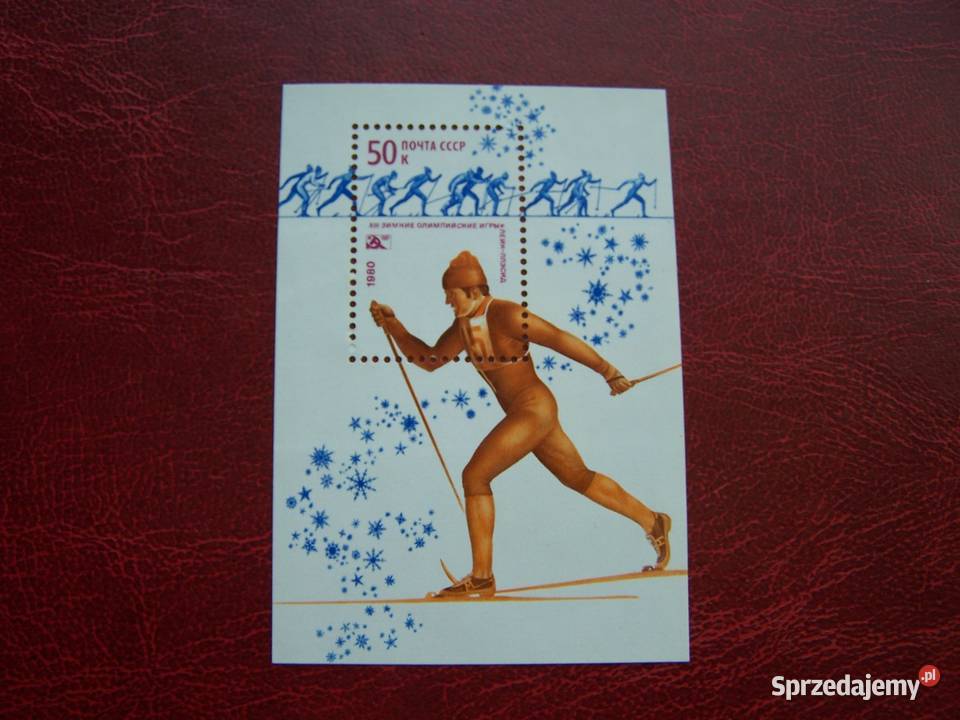 ZSRR 1980 MNH Sport Olimpiada Lake Placid 80 śląskie Tychy