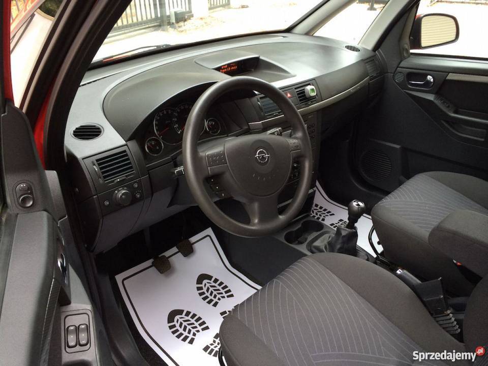 Opel Meriva nieuszkodzony czerwony Samochody osobowe Sopot