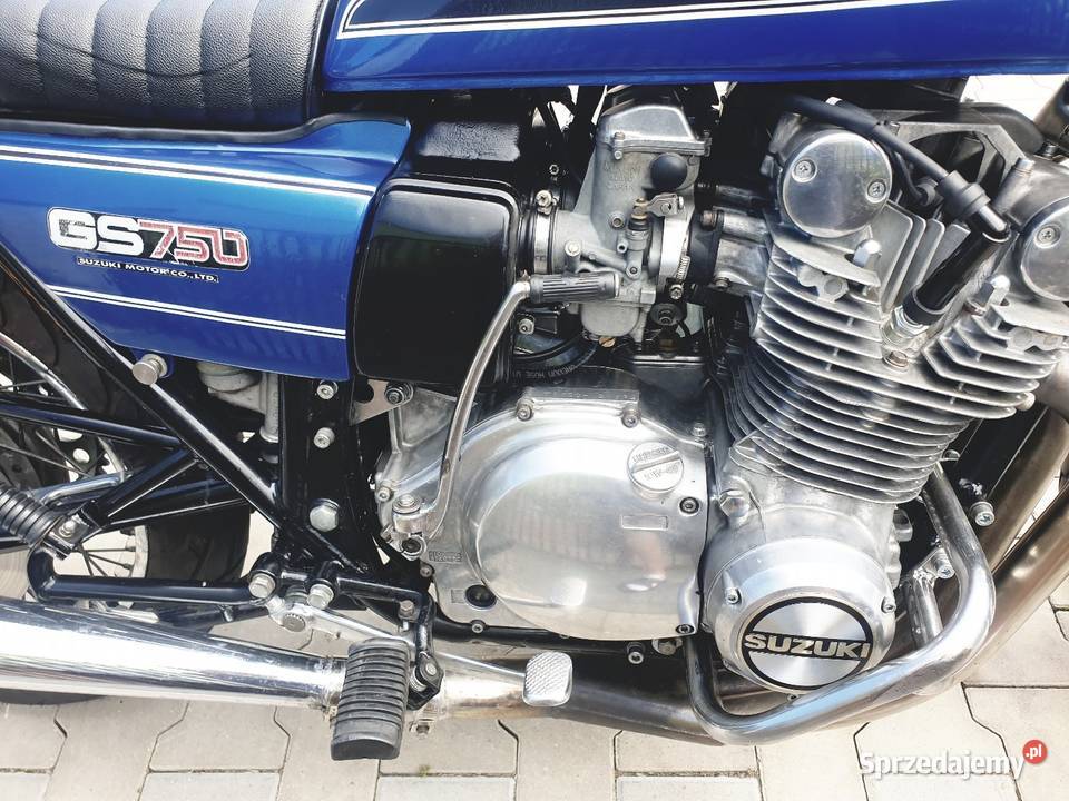 Suzuki GS 750 Custom cafe nieuszkodzony zachodniopomorskie Wałcz