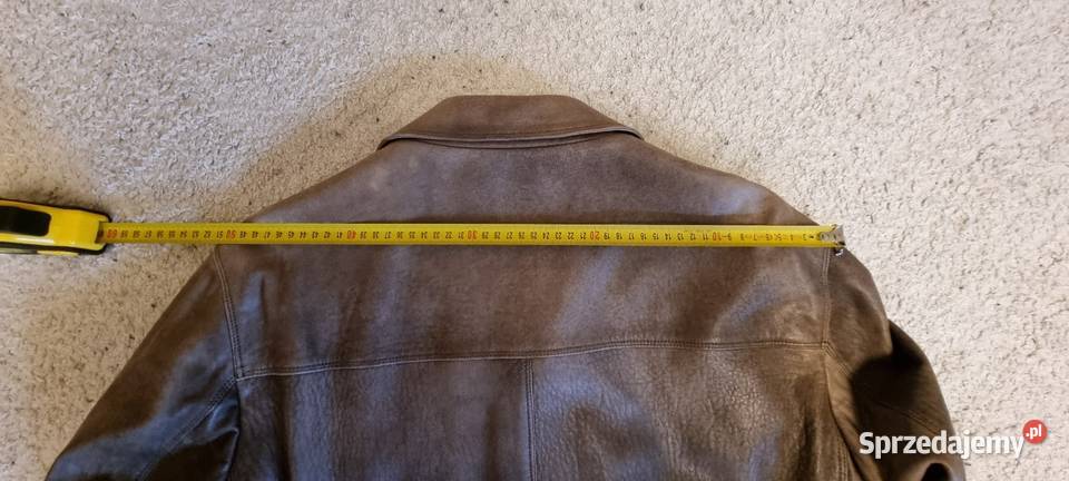 Kurtka skórzana turecka kolor jasny brąz mazowieckie Grójec sprzedam