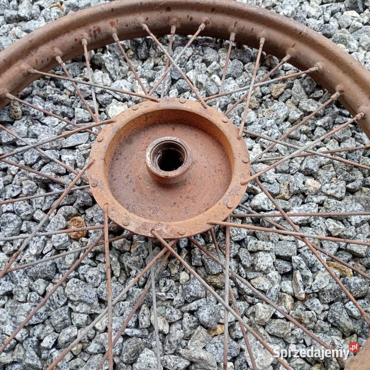 Koło przód WFM WSK SHL Pół bęben PRL dolnośląskie Oława