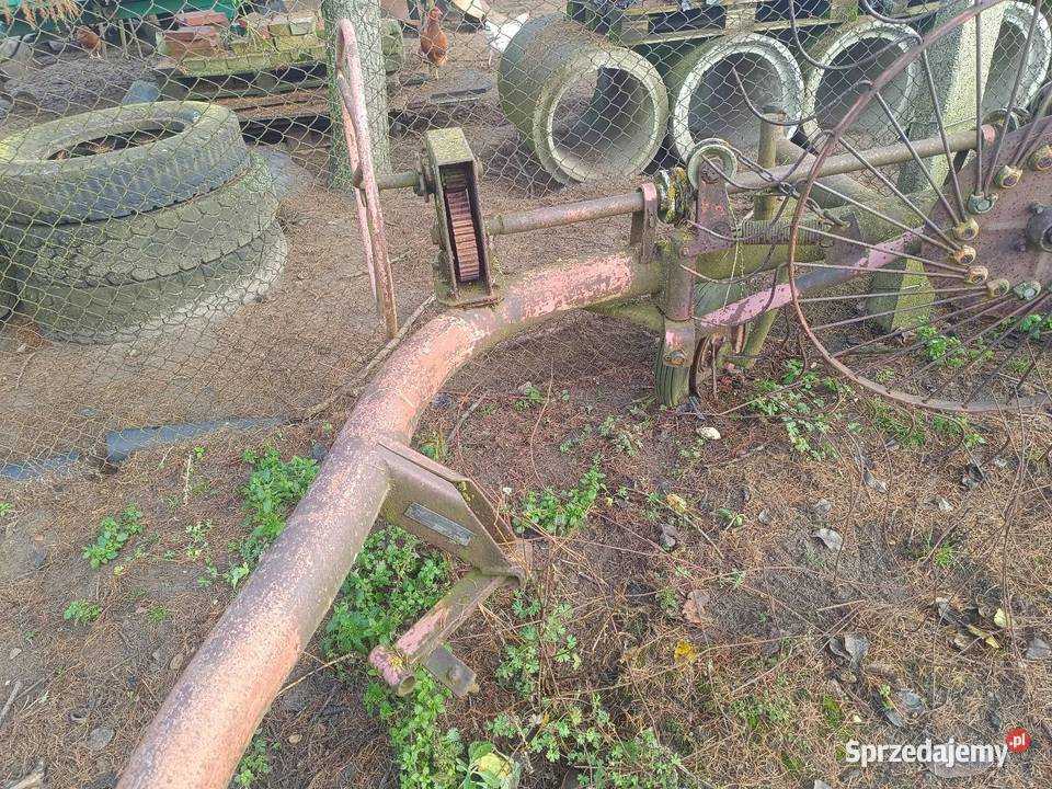 Grabiarka przetrząsarka do siana słomy 5 gwiazd Pozostałe Chmielnik