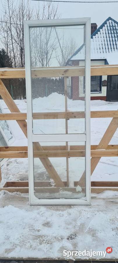 OKNA KacprzaK Witryna 73x208 FIX Używany PCV Lublin