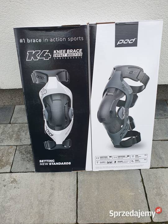 Ortezy motocrossenduro POD K4 20 WHITEBLACK MD śląskie Wilkowice sprzedam