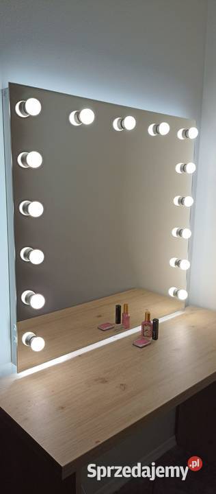 Lustro z żarówkami PREMIUM Tafla 9490 15żarówek Kosmetyka i fryzjerstwo