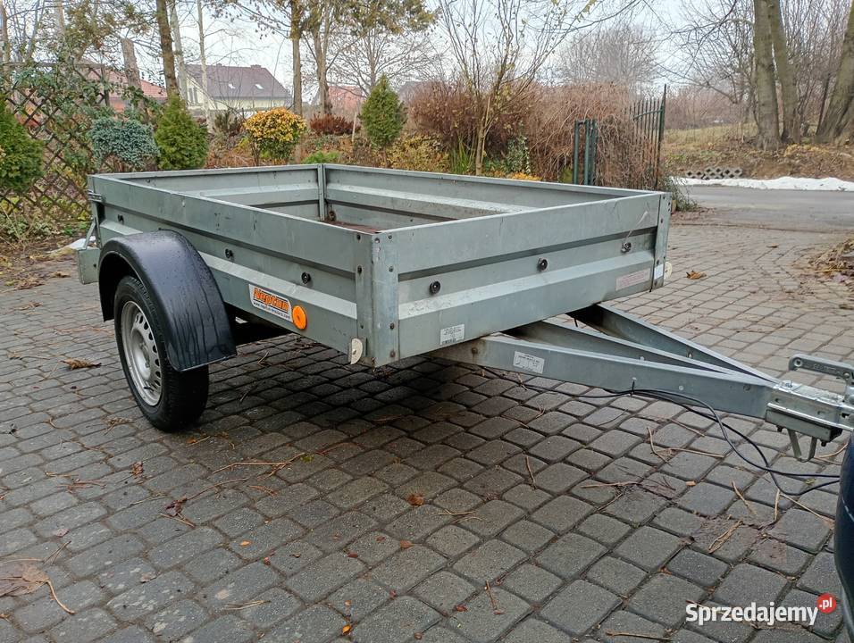 Przyczepka lekka zarejestrowana małopolskie Dębno