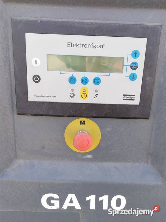 Sprężarka śrubowa kompresor ATLAS COPCO GA110 Wilków
