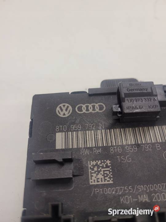 MODUŁ STEROWNIK DRZWI AUDI A4 B8 A5 Q5 osobowe Przystajń