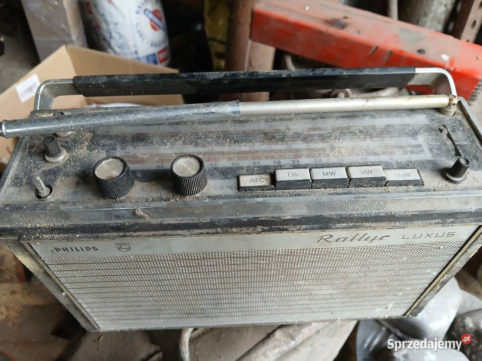 Radio Philips ralley luxus Pozostałe łódzkie Lubochnia