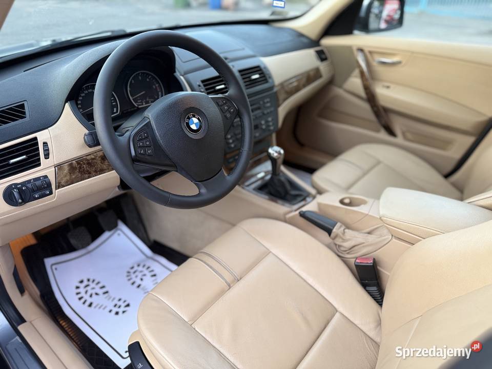 BMW X3 4x4 Klima Skóry Manual Isofix Elektryka