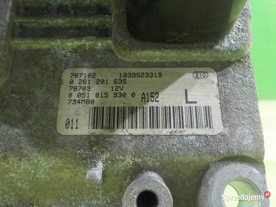 FIAT BRAVO II 07r HB 5D sterownik komputer Suków