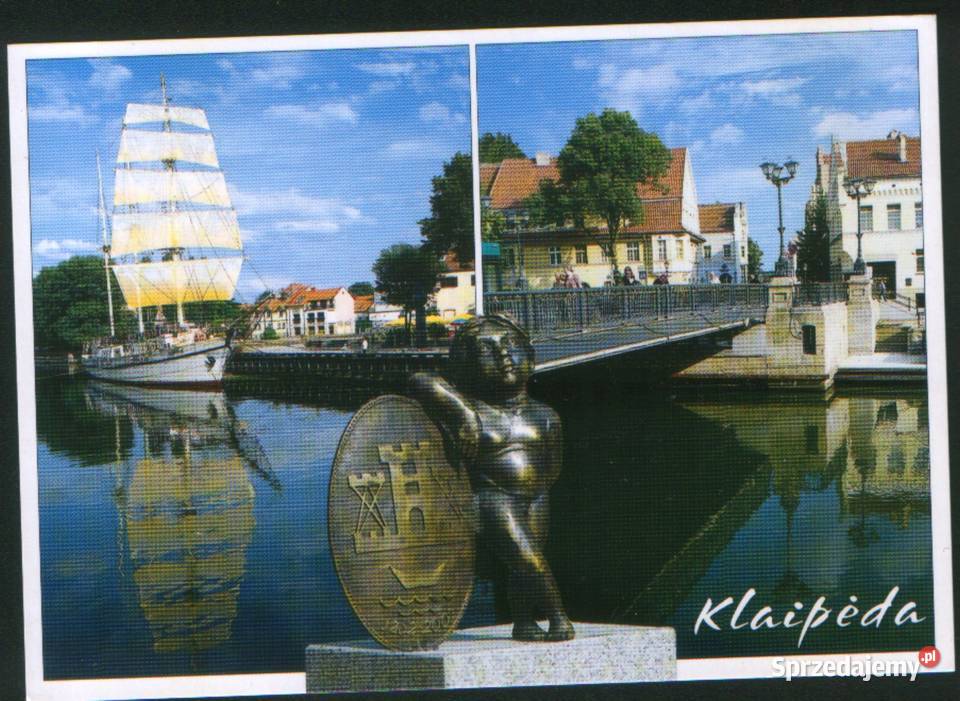 Kart Poczt Kłajpeda widok 2021 Gliwice