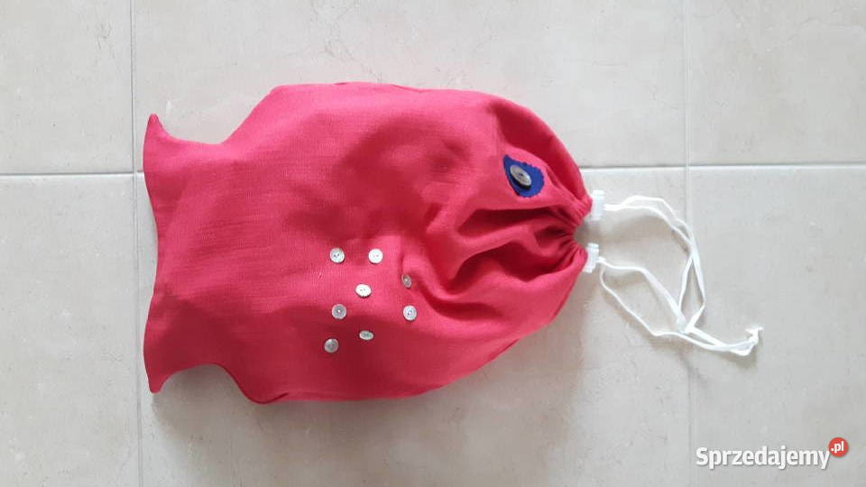 Worek rybka na zabawki dziecka różne kolory Łódź