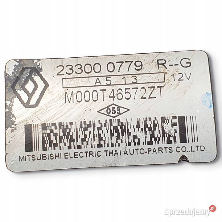 ROZRUSZNIK Dacia Sandero 09 TCe 233000779R osobowe lubelskie Chełm