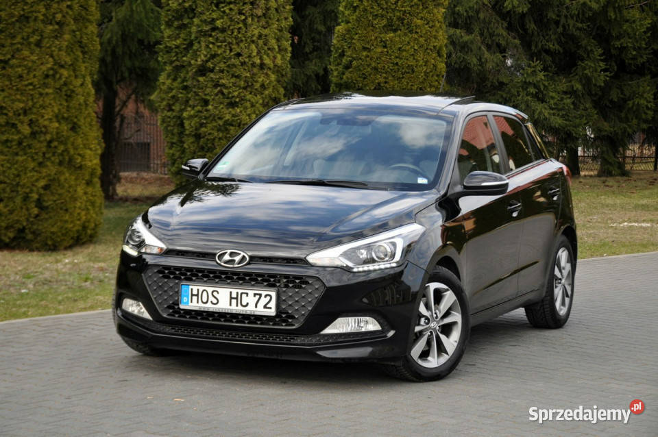 Hyundai i20 11CRDI75LedPanoramaAsystent światła przeciwmgielne