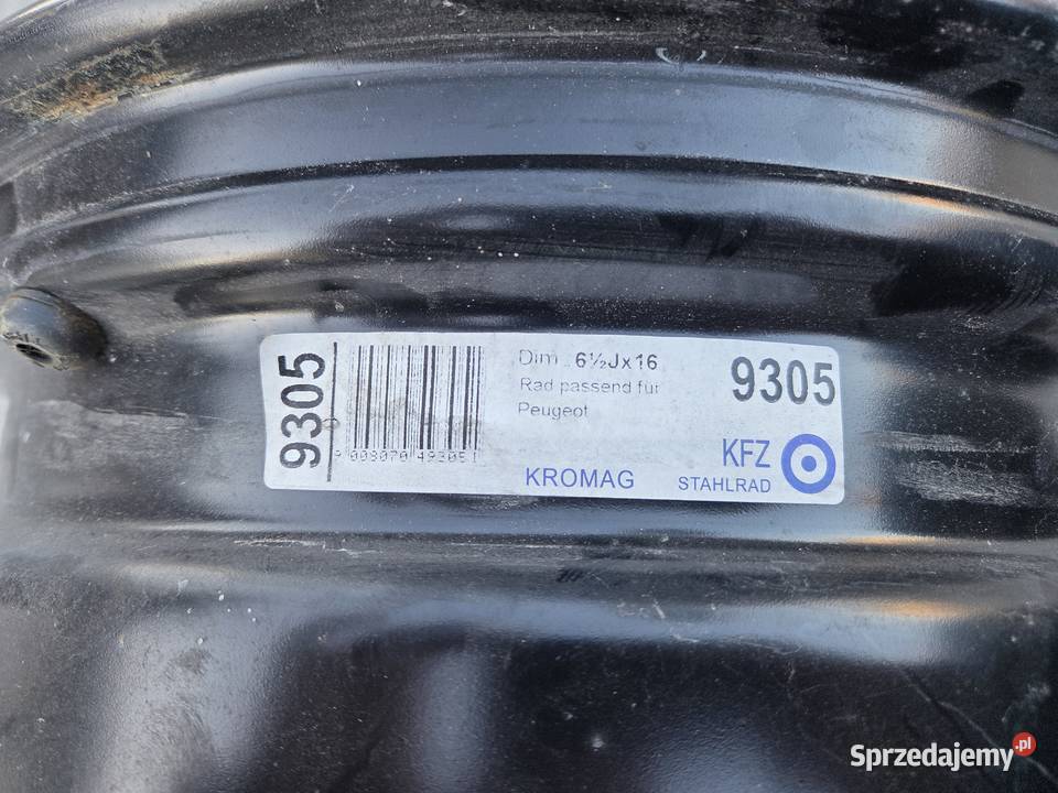 Felgi 4 6 12 x 16 5x108 KFZ 9305 Jagatowo