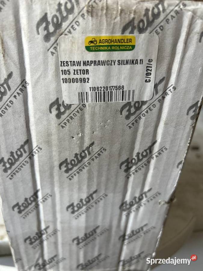 Części zetor 8540 9540 Pozostałe Werbkowice sprzedam