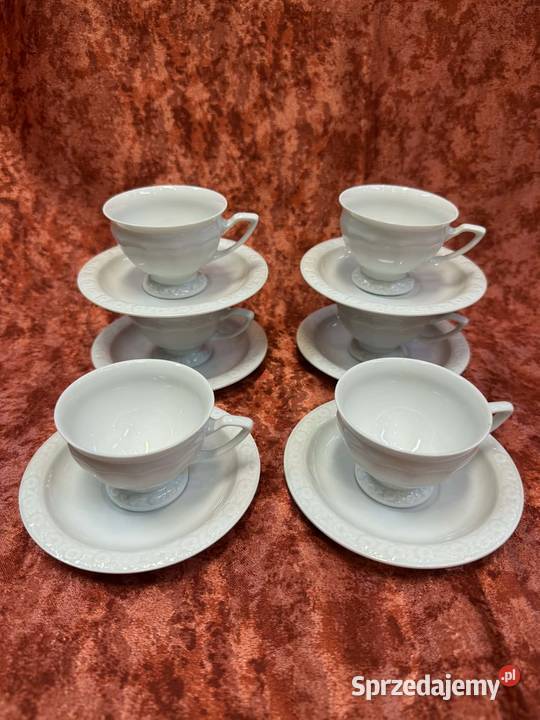 Filizanki do mokki espresso Rosenthal Maria biały Kielce