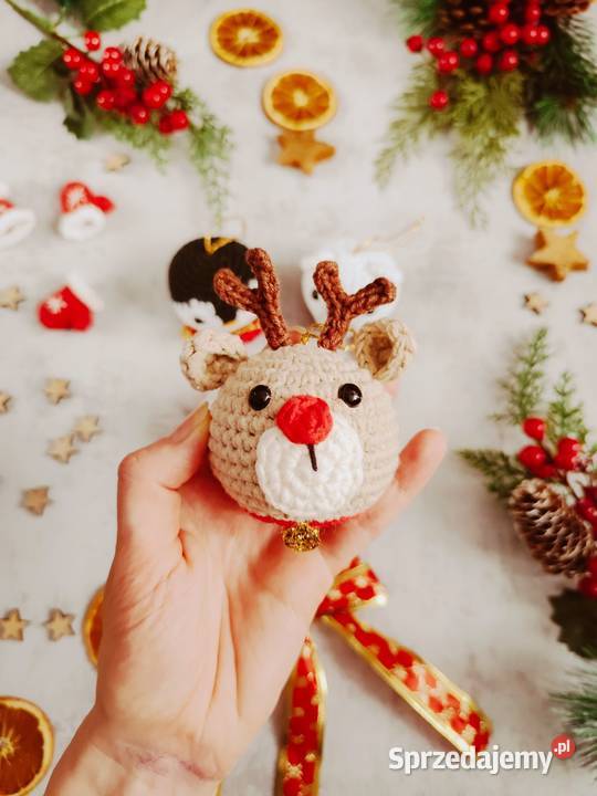 Bombkowe zwierzaki zawieszki świąteczne na Częstochowa