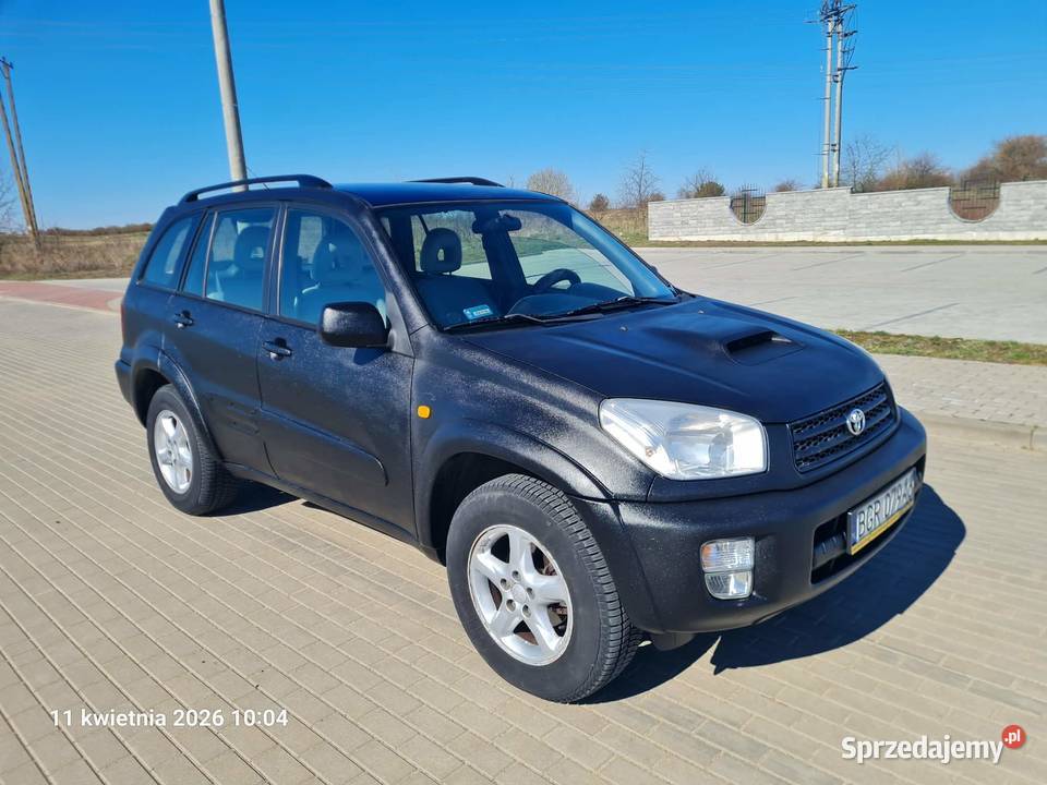 TOYOTA RAV 4 ładna 2002r nieuszkodzony podlaskie sprzedam